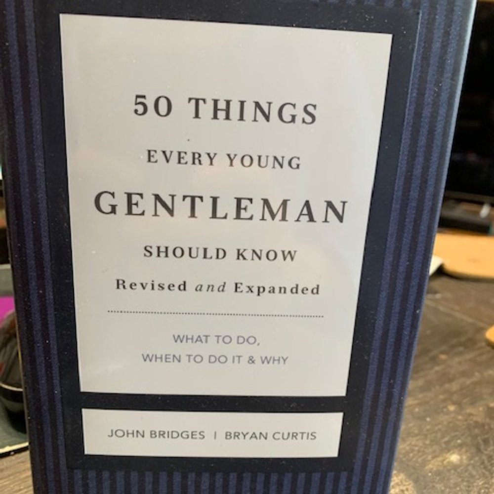 50 Things Every Young Gentleman Should Know